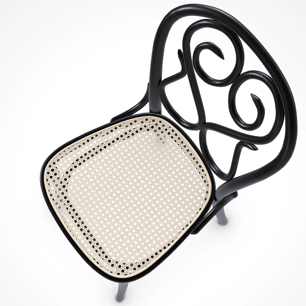 04 Cane/Mesh Chair