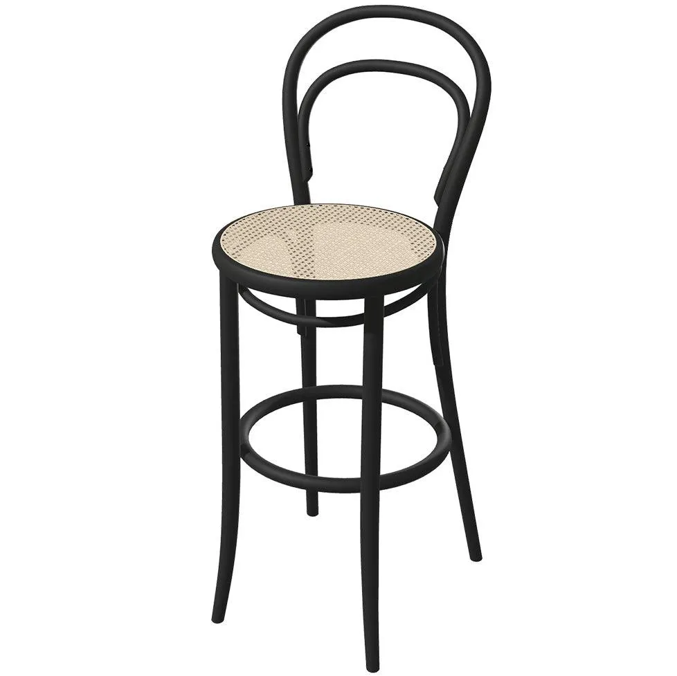 14 Cane/Mesh Barstool