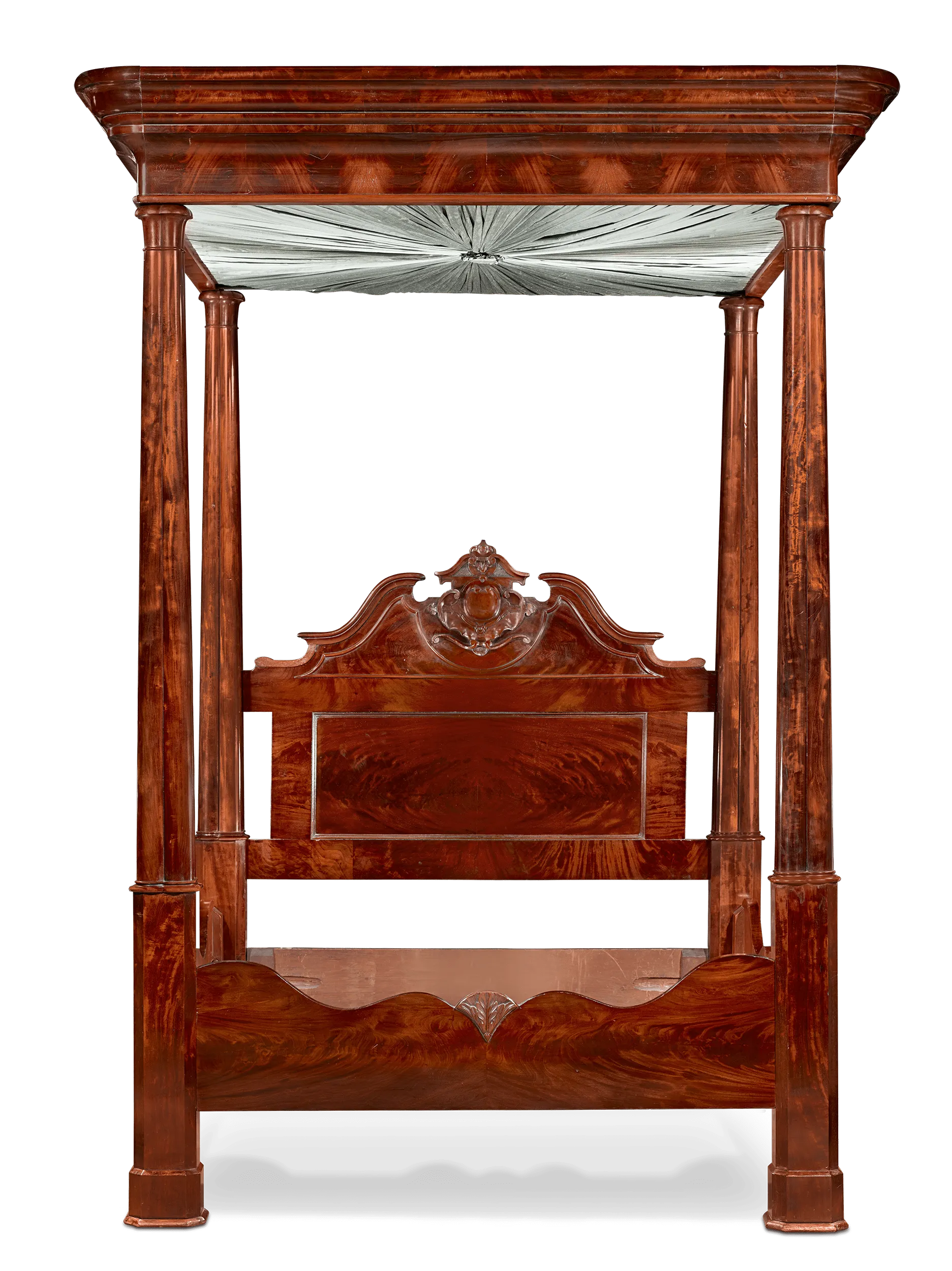 19th Century Tester Bed