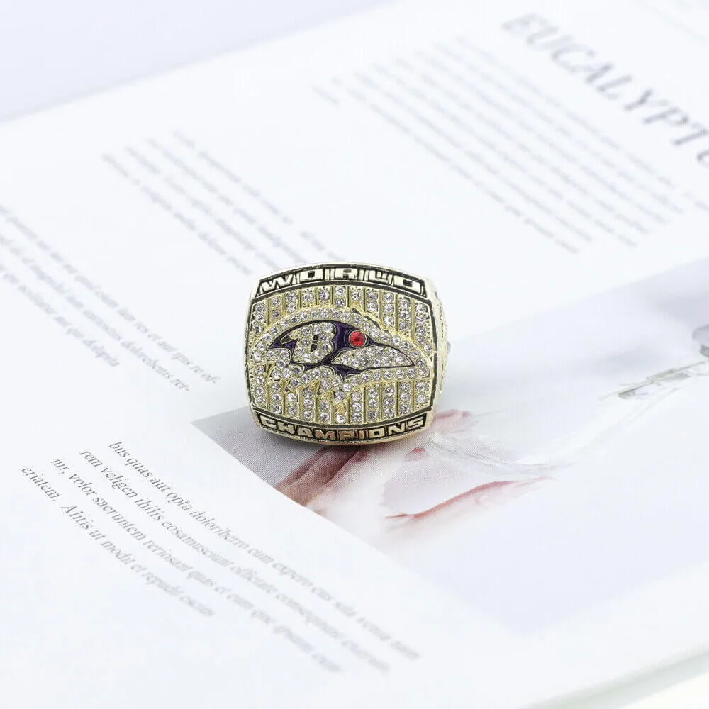 2000 Baltimore Ravens NFL Championship Ring