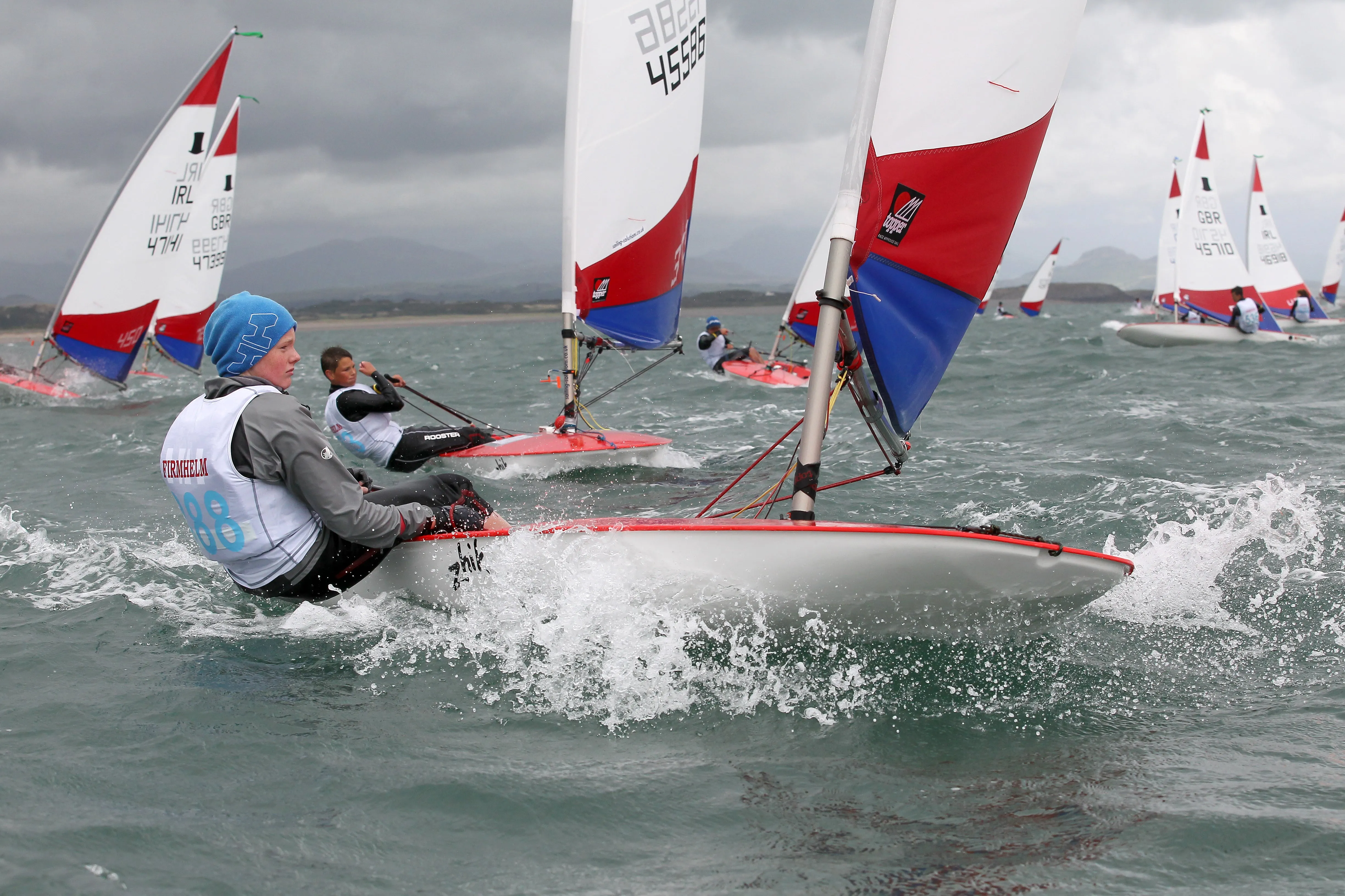 2022 Topper Original Harken Race Dinghy (Red Boat)