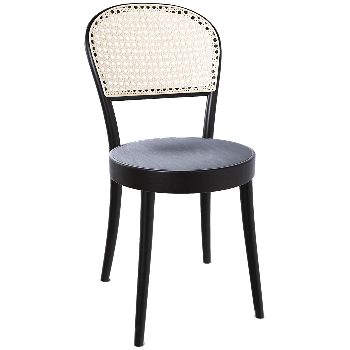 314 Wood Seat Mesh/Cane Back Chair