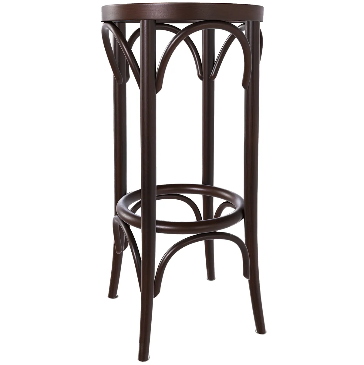 73 Cane/Mesh Barstool