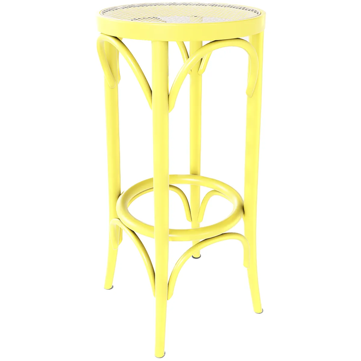 73 Cane/Mesh Barstool