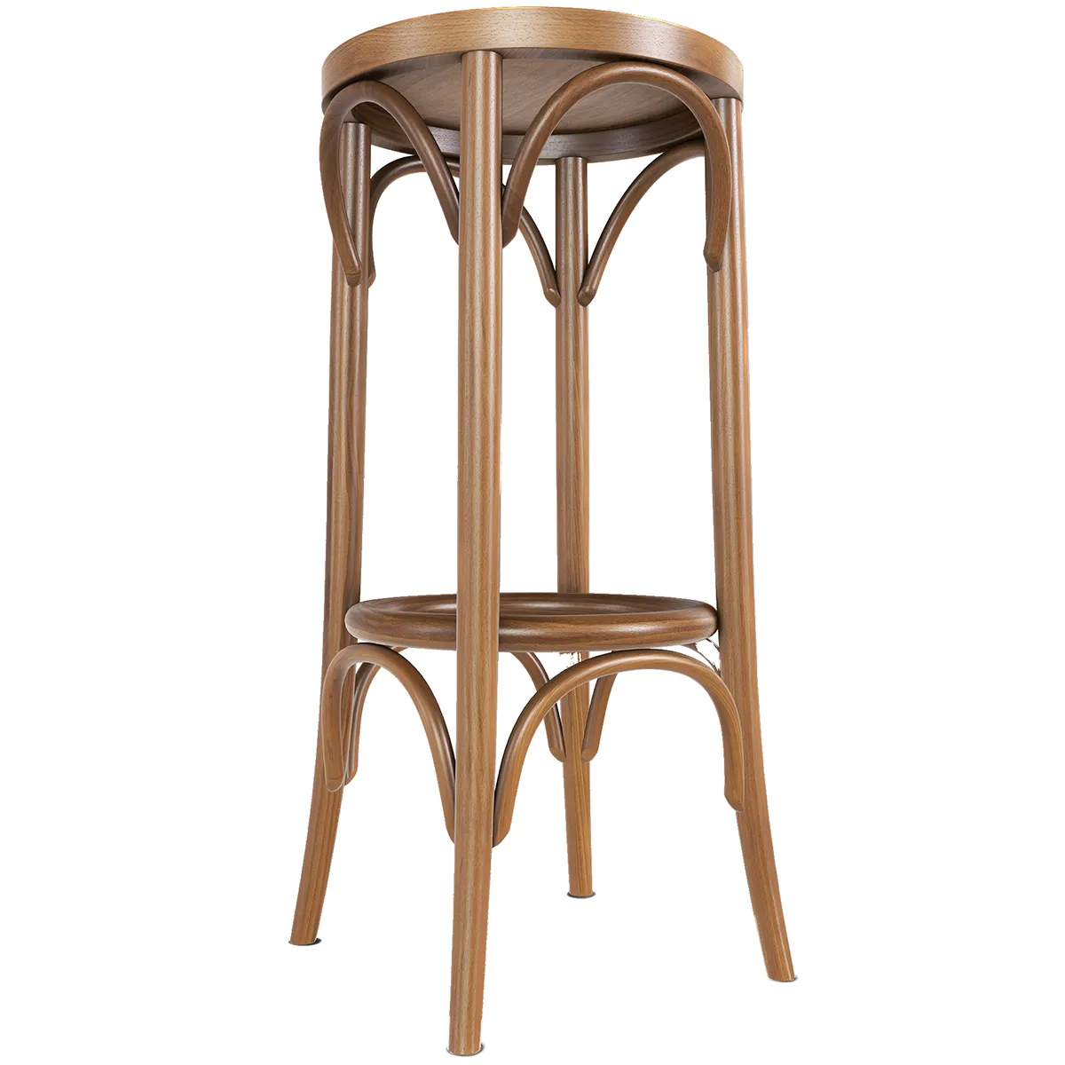 73 Wood Barstool