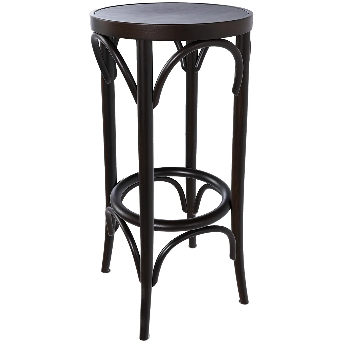 73 Wood Barstool