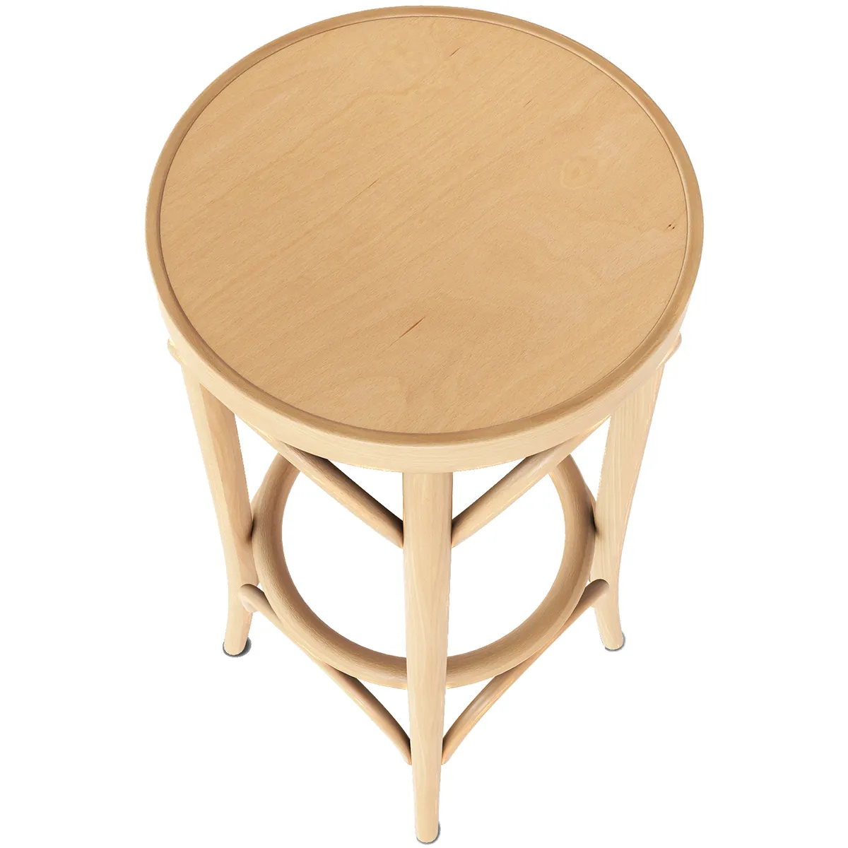 73 Wood Barstool