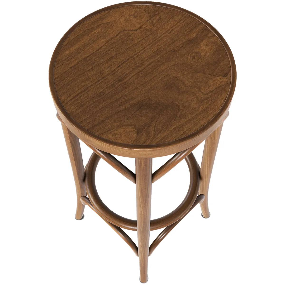 73 Wood Barstool