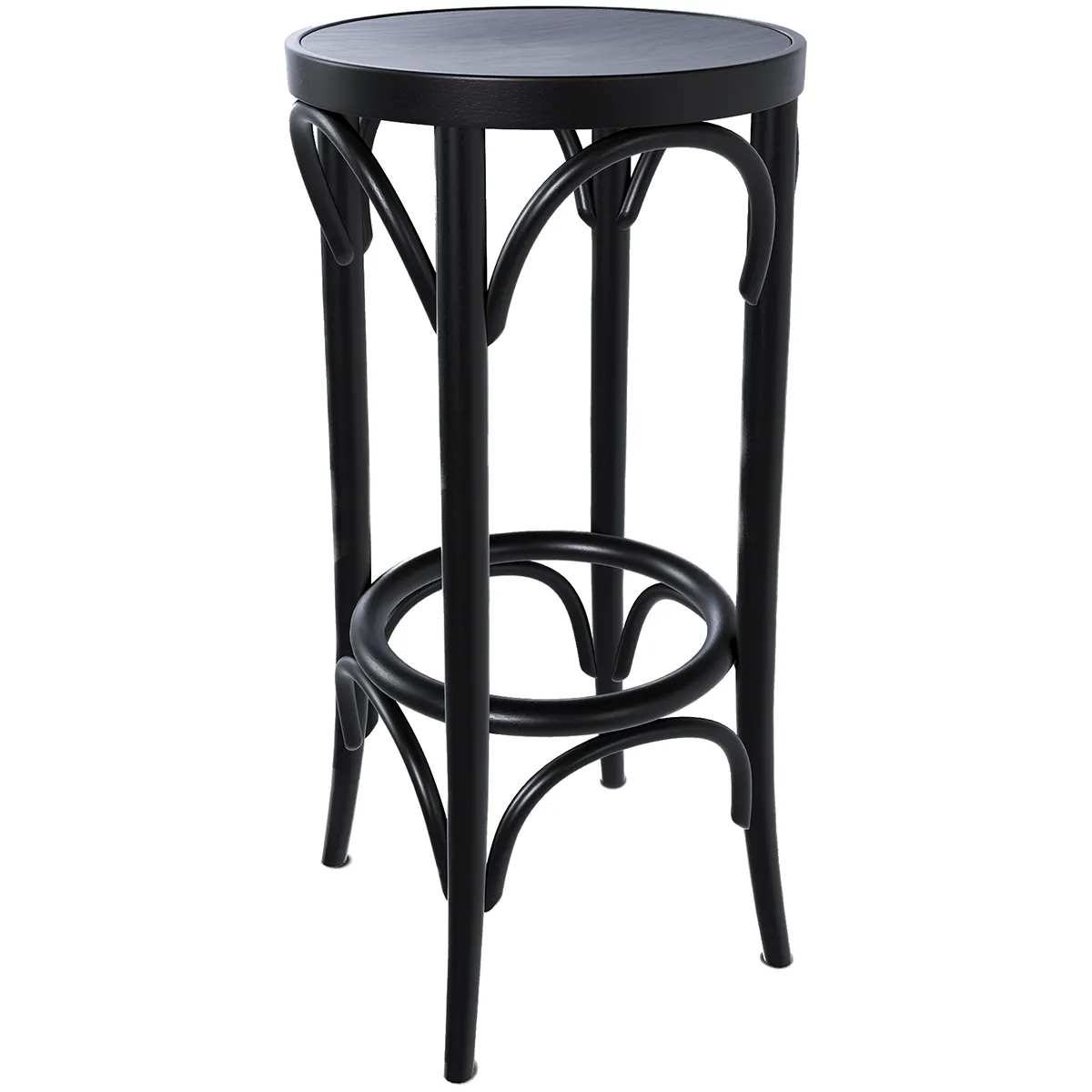 73 Wood Barstool