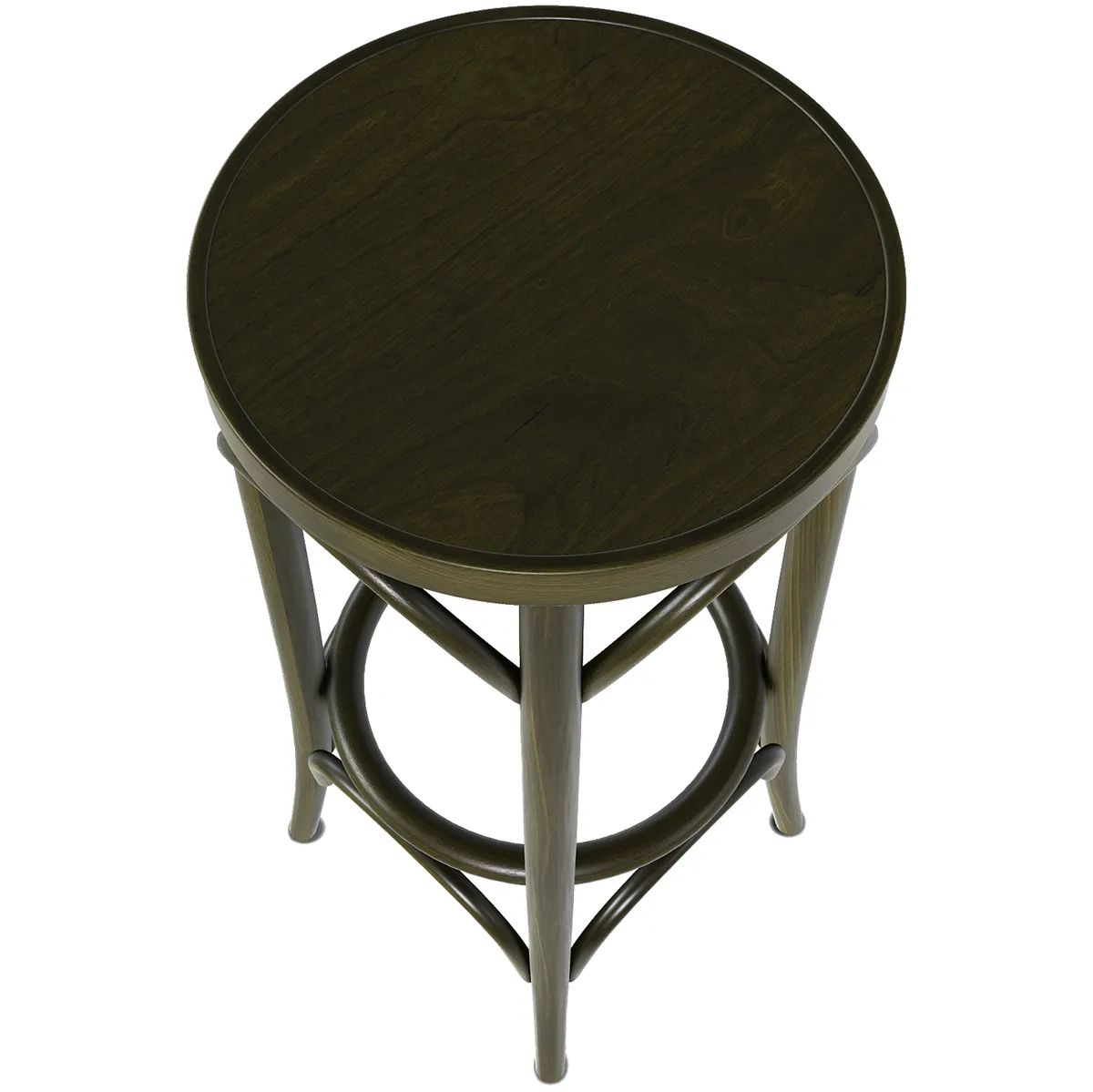 73 Wood Barstool