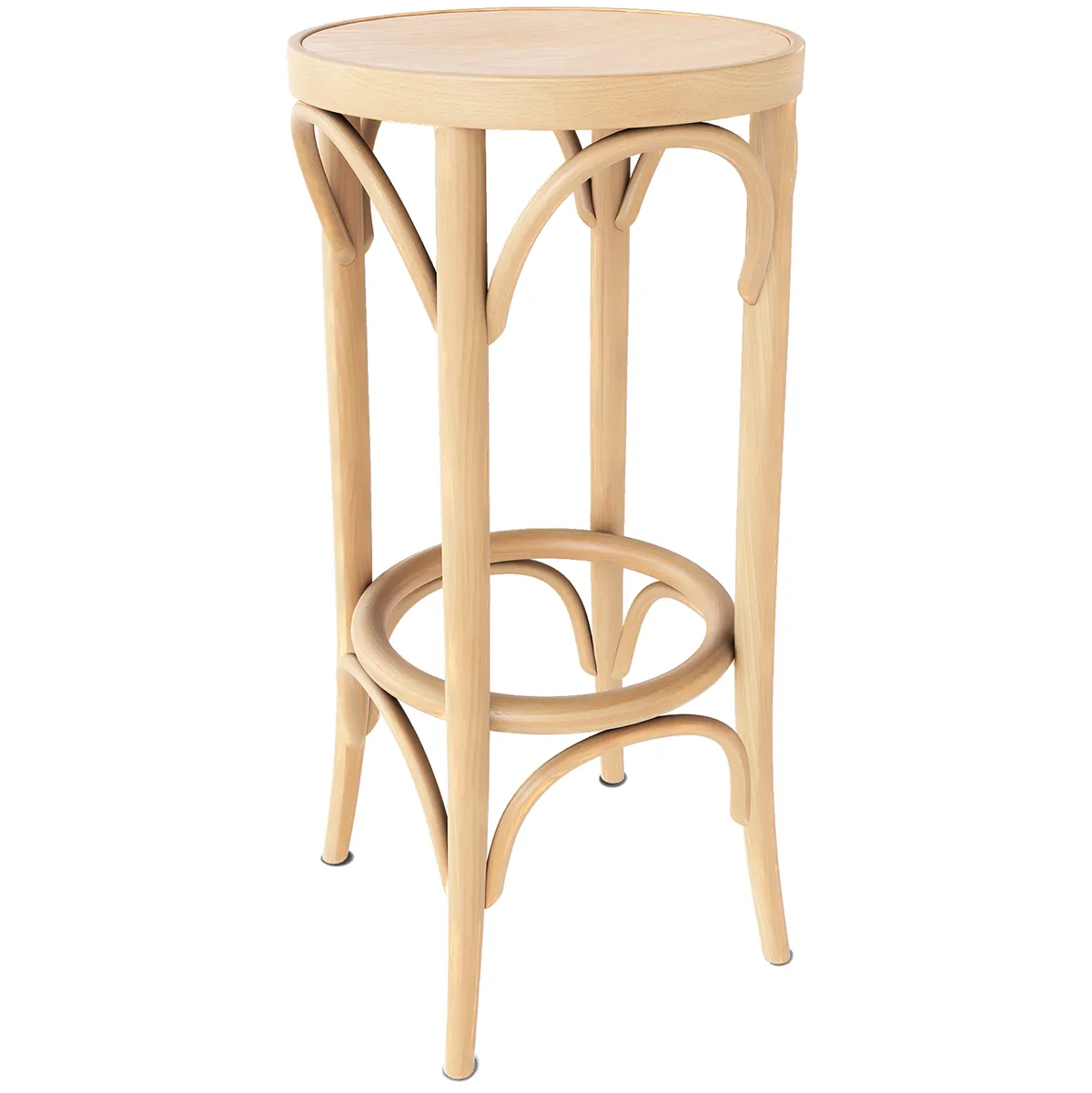 73 Wood Barstool