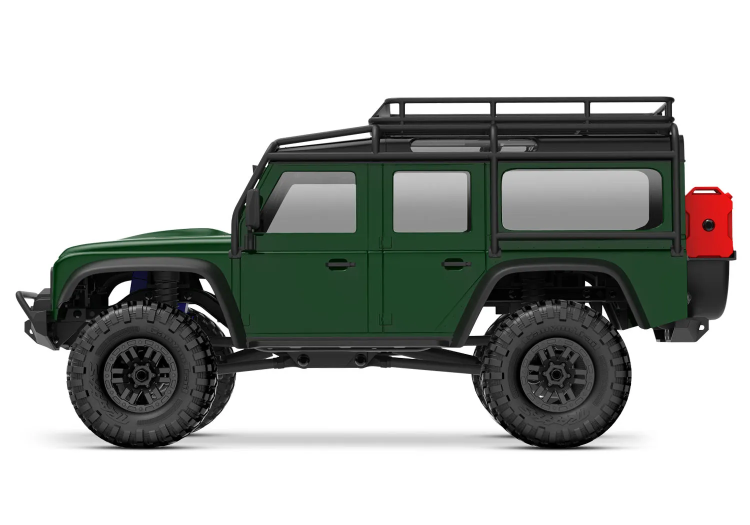 97054-1 TRX-4M Defender 1/18th Scale Crawler Green