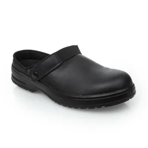 A813-37 Slipbuster Lite Unisex Safety Clogs Black 37