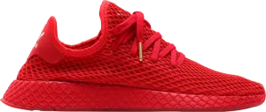 Adidas Atmos x Deerupt 'Red' sneakers, red