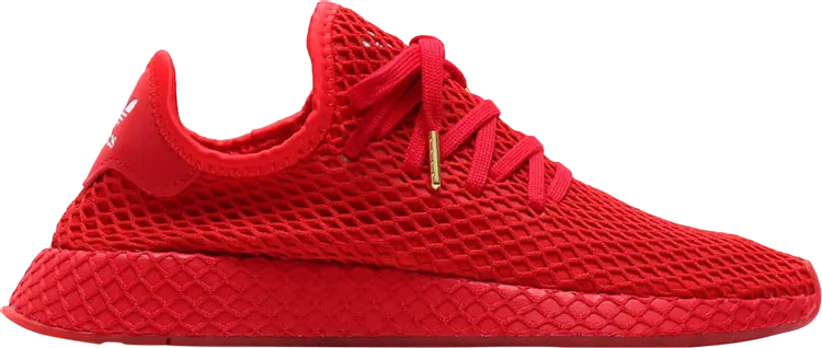 Adidas Atmos x Deerupt 'Red' sneakers, red