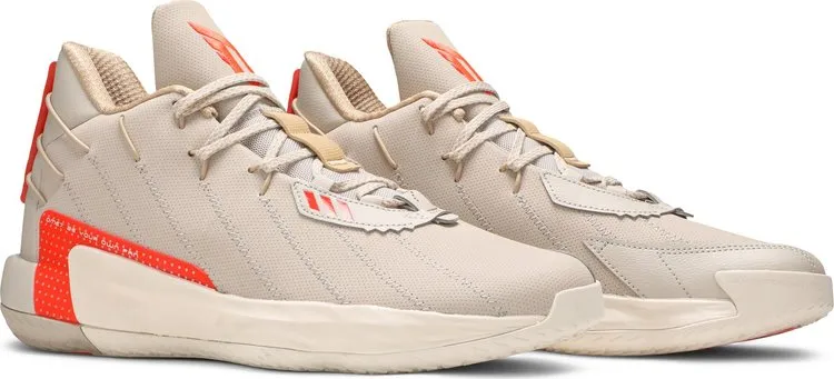 Adidas Dame 7 'Bliss' sneakers, cream