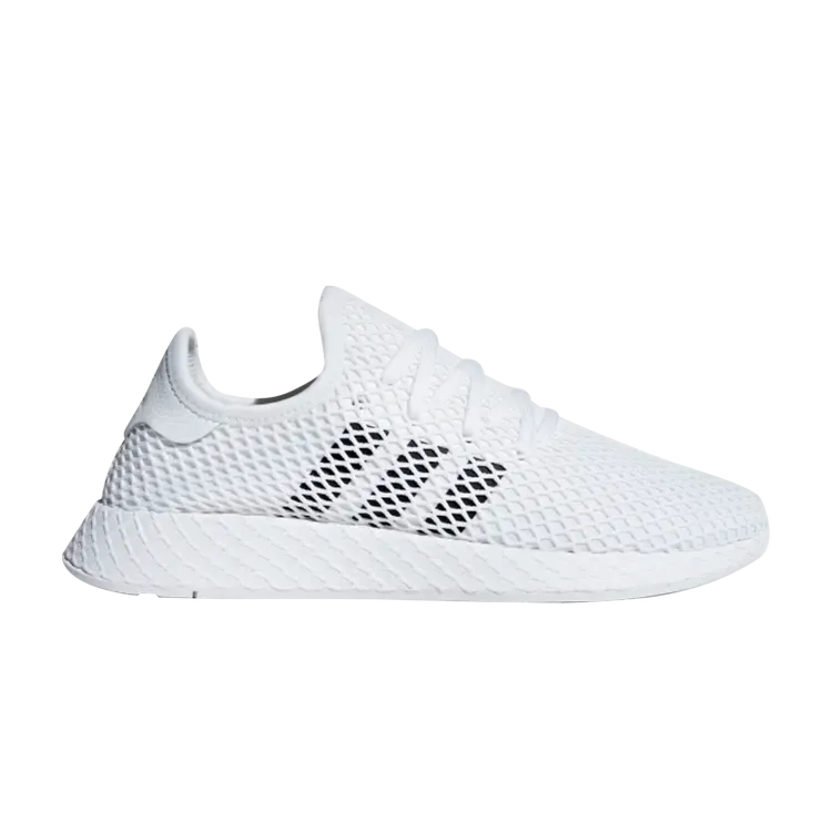 Adidas Deerupt 'Cloud White' sneakers, white