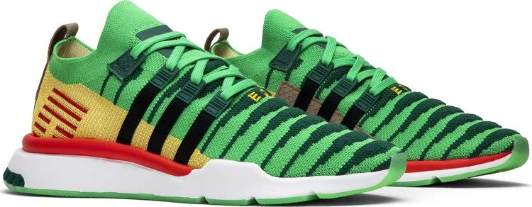 Adidas Dragon Ball Z x EQT Support Mid ADV Primeknit 'Shenron' Sneakers, Green