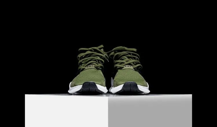 Adidas EQT Support ADV 'Olive' Sneakers, Green