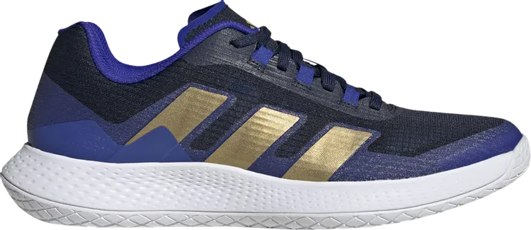 Adidas Forcebounce 'Team Navy Matte Gold' Sneakers, Blue