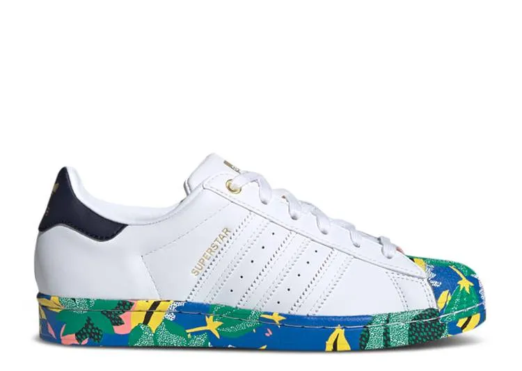 Adidas HER STUDIO LONDON X WMNS SUPERSTAR 'FLORAL PRINT' sneakers, white