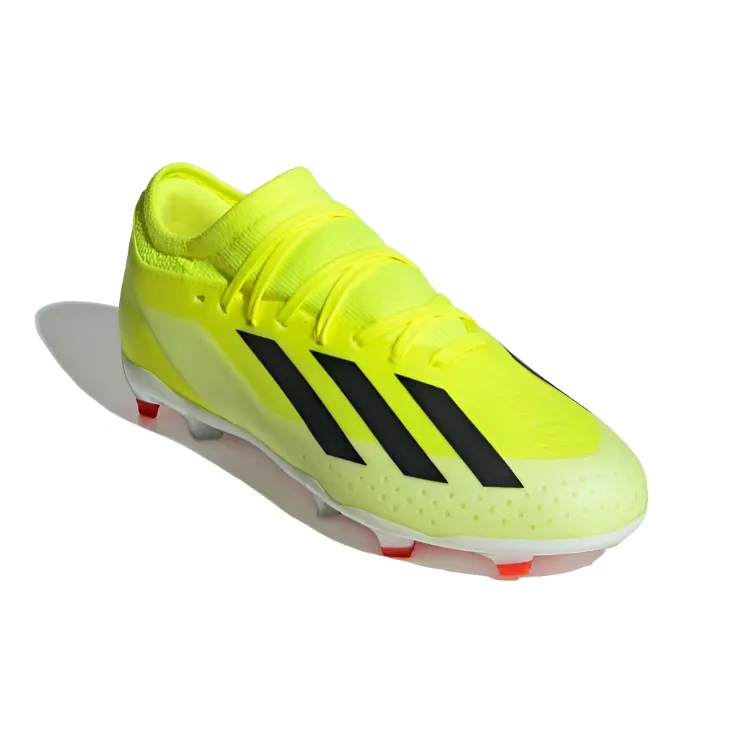 Adidas Kids Football Boots X Crazyfast League FG J Team Solar Yellow/Core Black/Cloud White