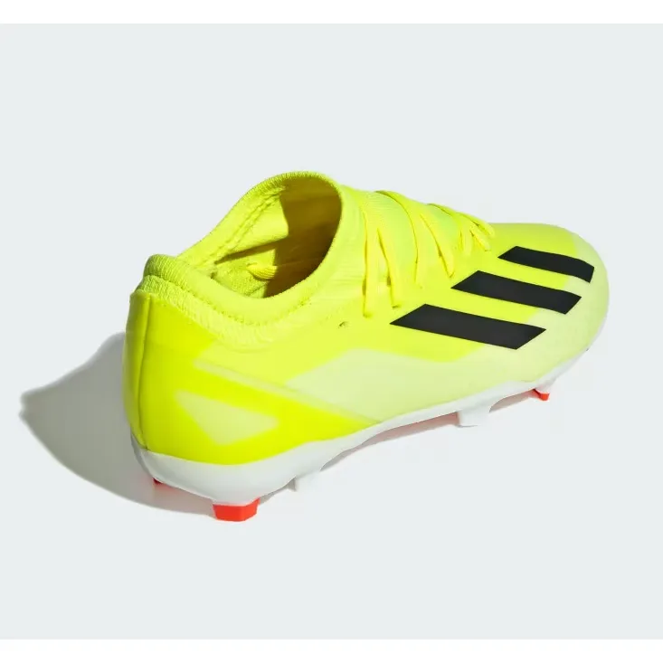 Adidas Kids Football Boots X Crazyfast League FG J Team Solar Yellow/Core Black/Cloud White