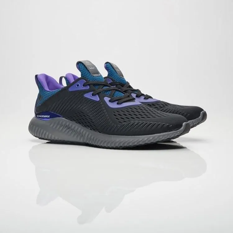 Adidas Kolor x Alphabounce sneakers, black