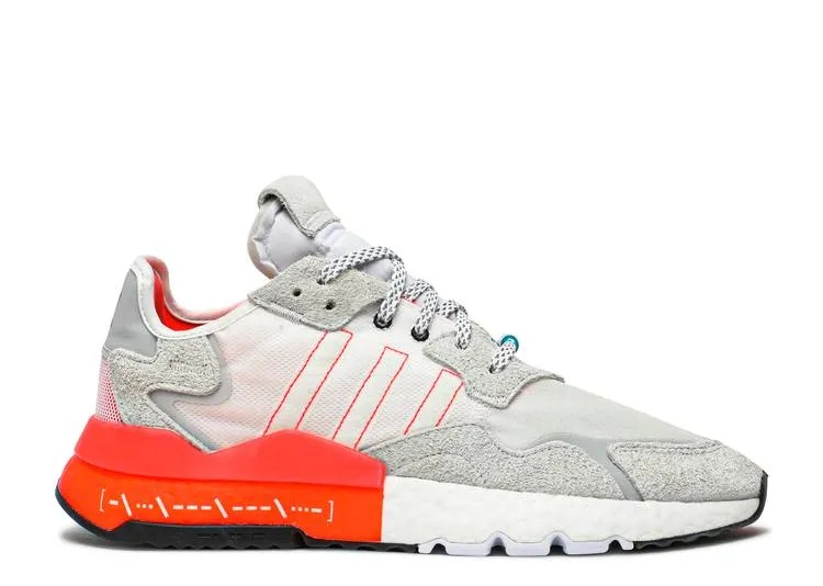 Adidas NITE JOGGER 'MORSE CODE' sneakers, white