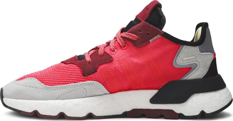 Adidas Nite Jogger 'Shock Red' Sneakers, red