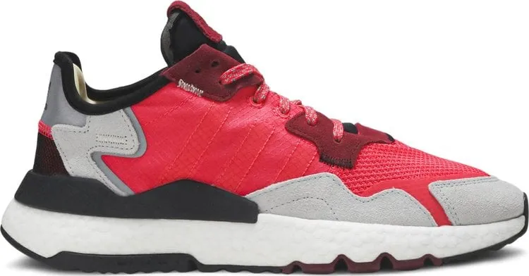 Adidas Nite Jogger 'Shock Red' Sneakers, red