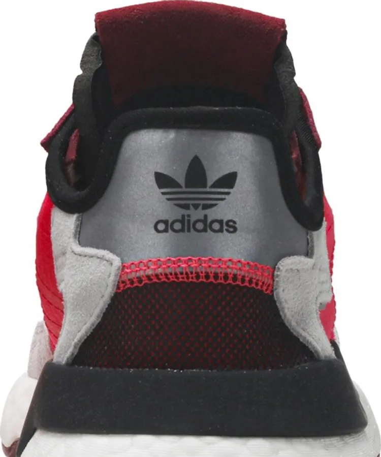 Adidas Nite Jogger 'Shock Red' Sneakers, red