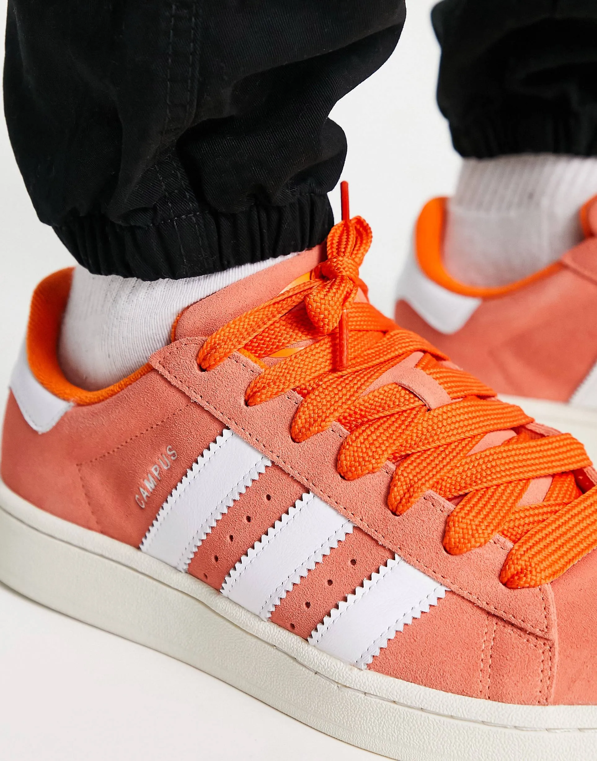 Adidas Originals Campus 00's Trainers Men's Sneakers, Orange/Pink