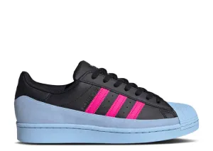 Adidas SUPERSTAR MG 'BLACK BLUE PINK' sneakers, black