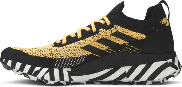 Adidas Terrex Two Ultra Primeblue 'Solar Gold' Sneakers, Gold