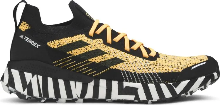 Adidas Terrex Two Ultra Primeblue 'Solar Gold' Sneakers, Gold