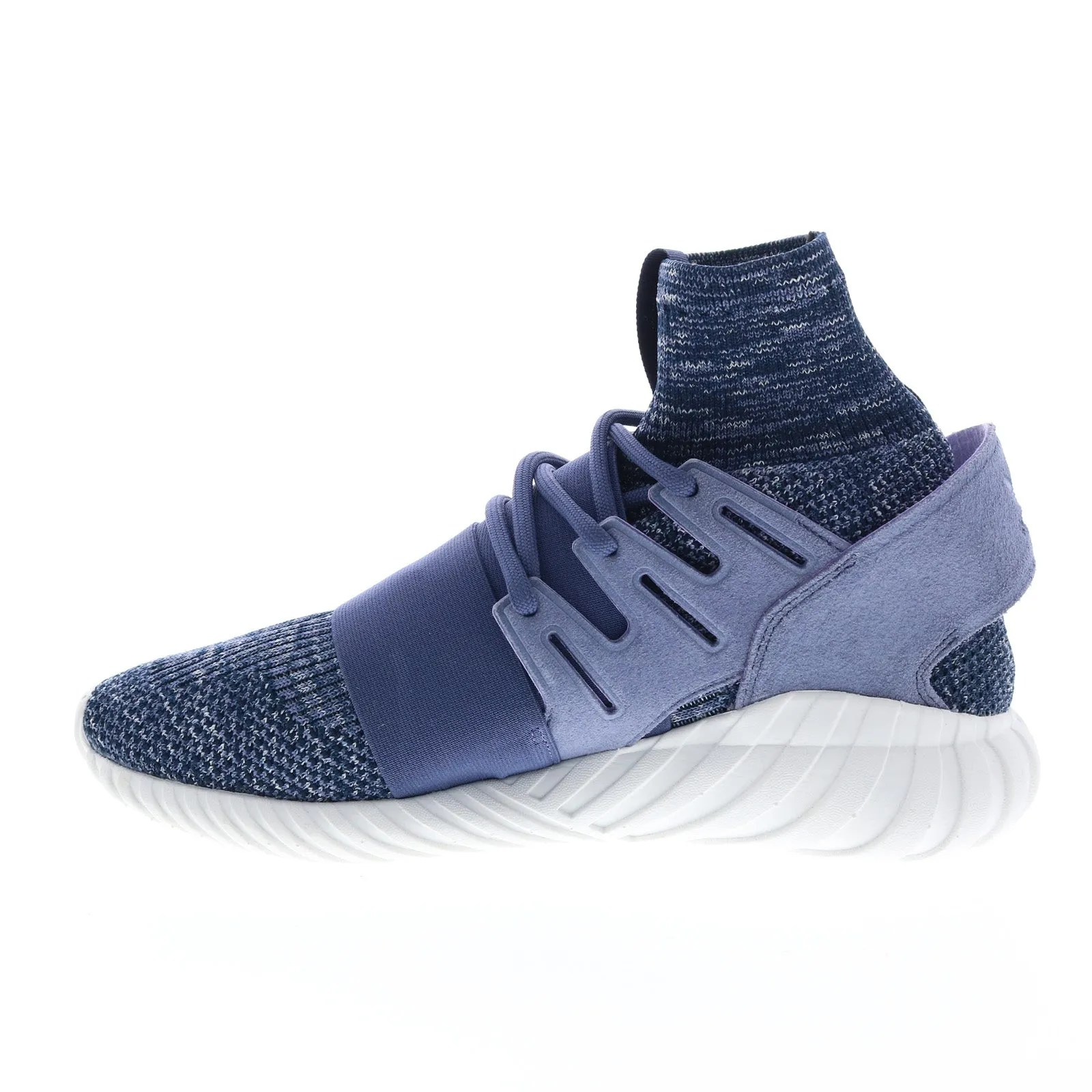 Adidas Tubular Doom PK BB2393 Mens Purple Mesh Lifestyle Sneakers Shoes