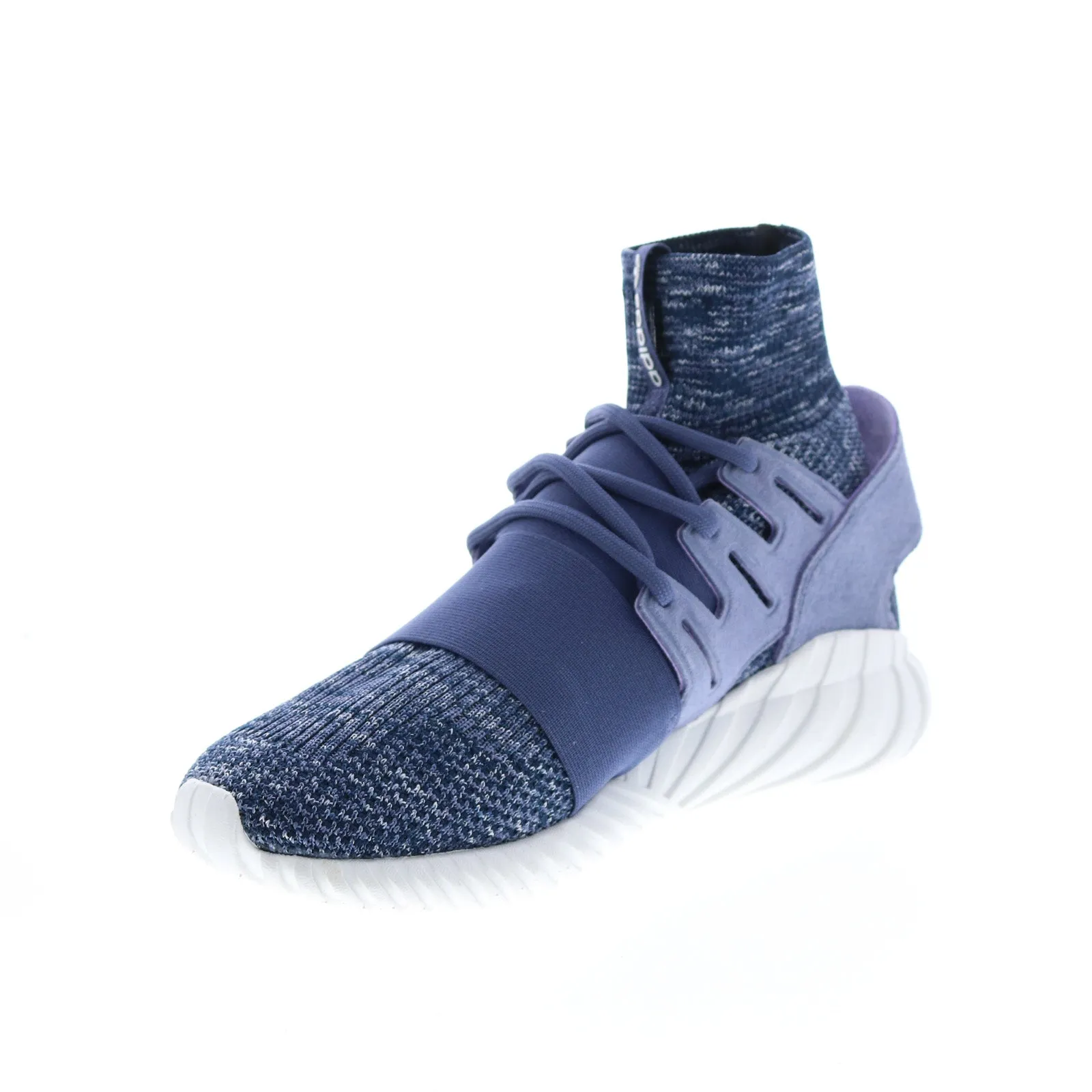 Adidas Tubular Doom PK BB2393 Mens Purple Mesh Lifestyle Sneakers Shoes