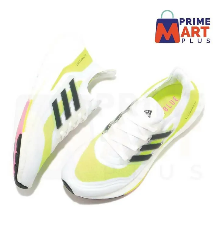 Adidas Ultra Boost 21 White Solar Yellow® Without Box