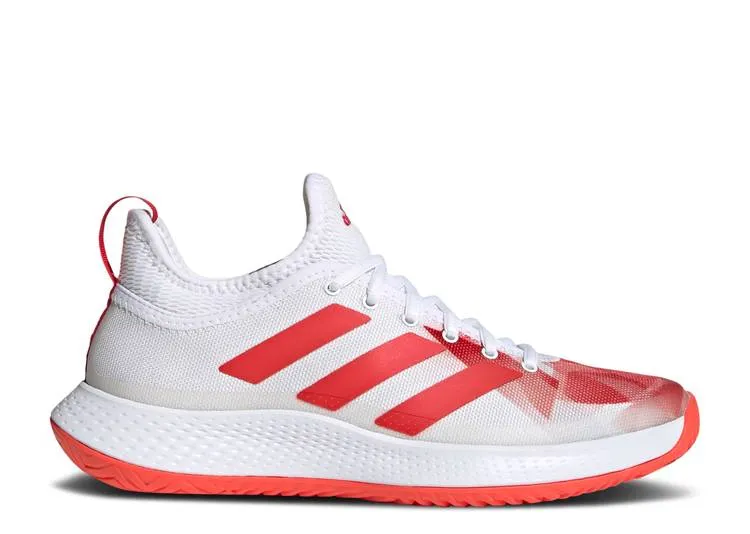 Adidas WMNS DEFIANT GENERATION 'WHITE RED' sneakers, white