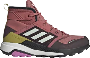 Adidas Wmns Terrex Trailmaker Mid GORE-TEX 'Wonder Red Shadow Maroon' Sneakers, Red