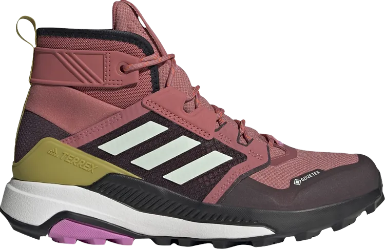 Adidas Wmns Terrex Trailmaker Mid GORE-TEX 'Wonder Red Shadow Maroon' Sneakers, Red