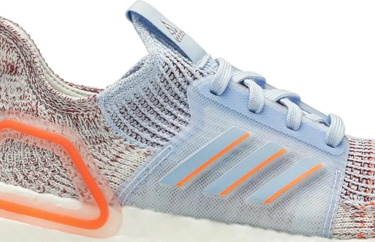 Adidas Wmns UltraBoost 19 'Coral Glow Blue' sneakers, blue