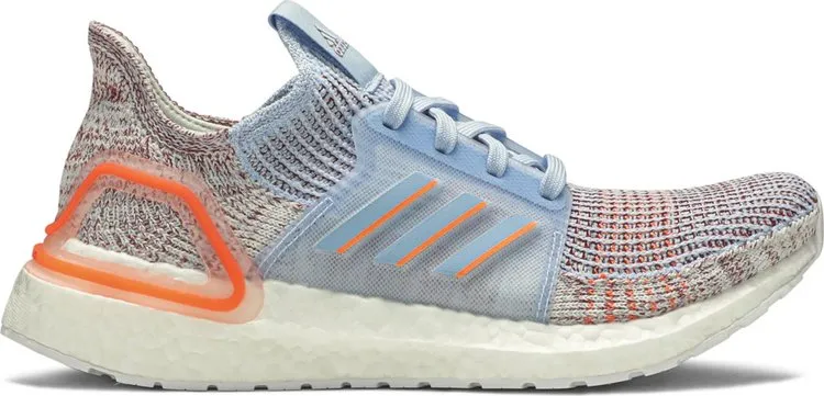 Adidas Wmns UltraBoost 19 'Coral Glow Blue' sneakers, blue