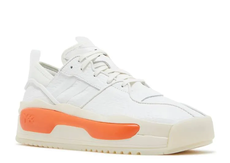 Adidas Y-3 HOKORI 2 'WHITE ORANGE' sneakers, white