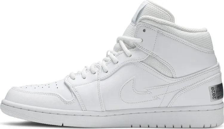 Air Jordan 1 Mid SE Euro Tour sneakers, white