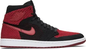 Air Jordan 1 Retro High OG Flyknit Bred, black