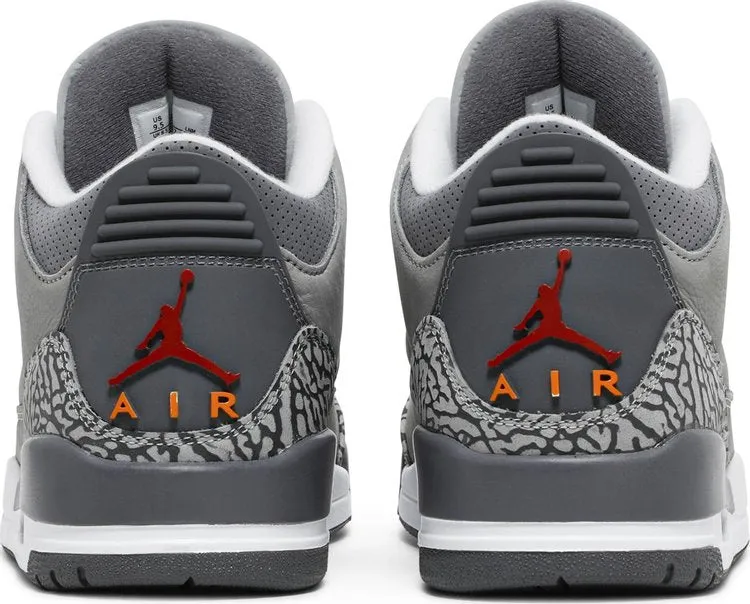 Air Jordan 3 Retro Cool Gray 2021 sneakers, gray