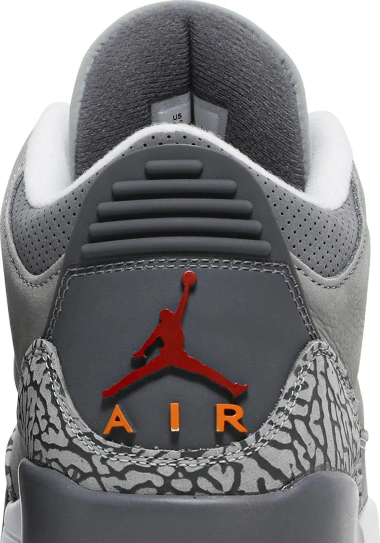 Air Jordan 3 Retro Cool Gray 2021 sneakers, gray