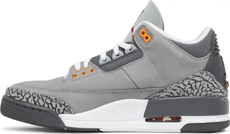 Air Jordan 3 Retro Cool Gray 2021 sneakers, gray